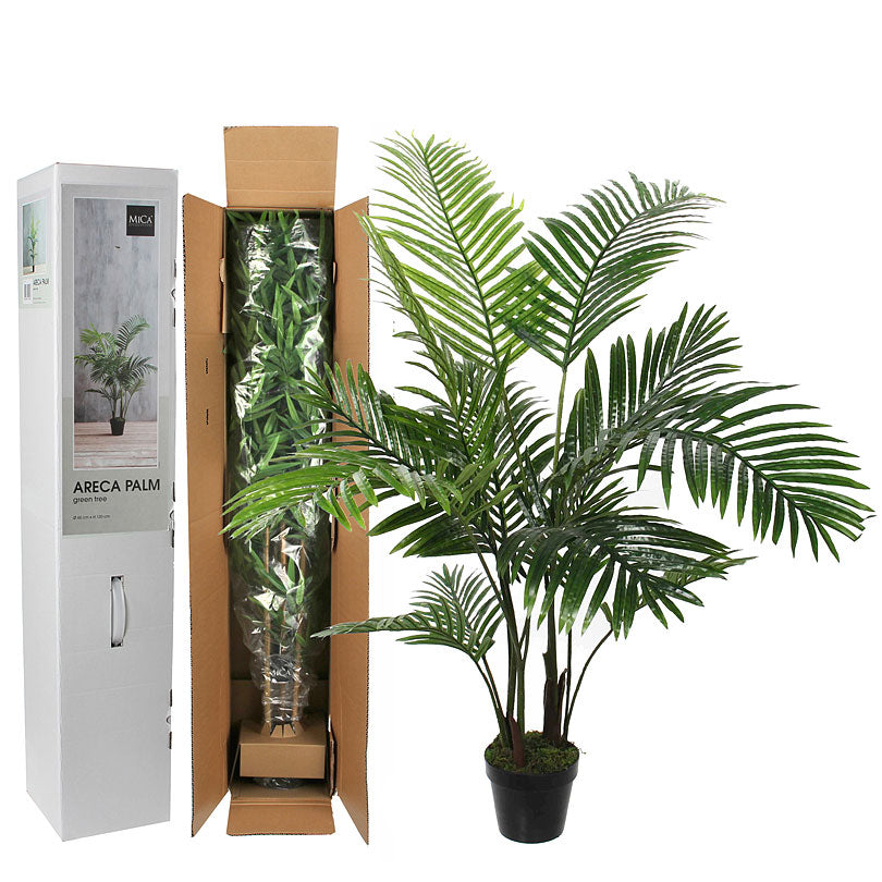 künstliche areca palme Künstliche Areca-Palme inkl. Runder Ziertopf, Kunststoff kaufen