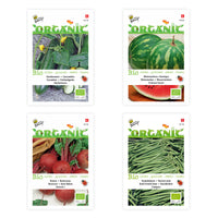 Gemüsegartenpaket 'Bequemes Beet' - Biologisch Gemüsesamen, Obstsamen
