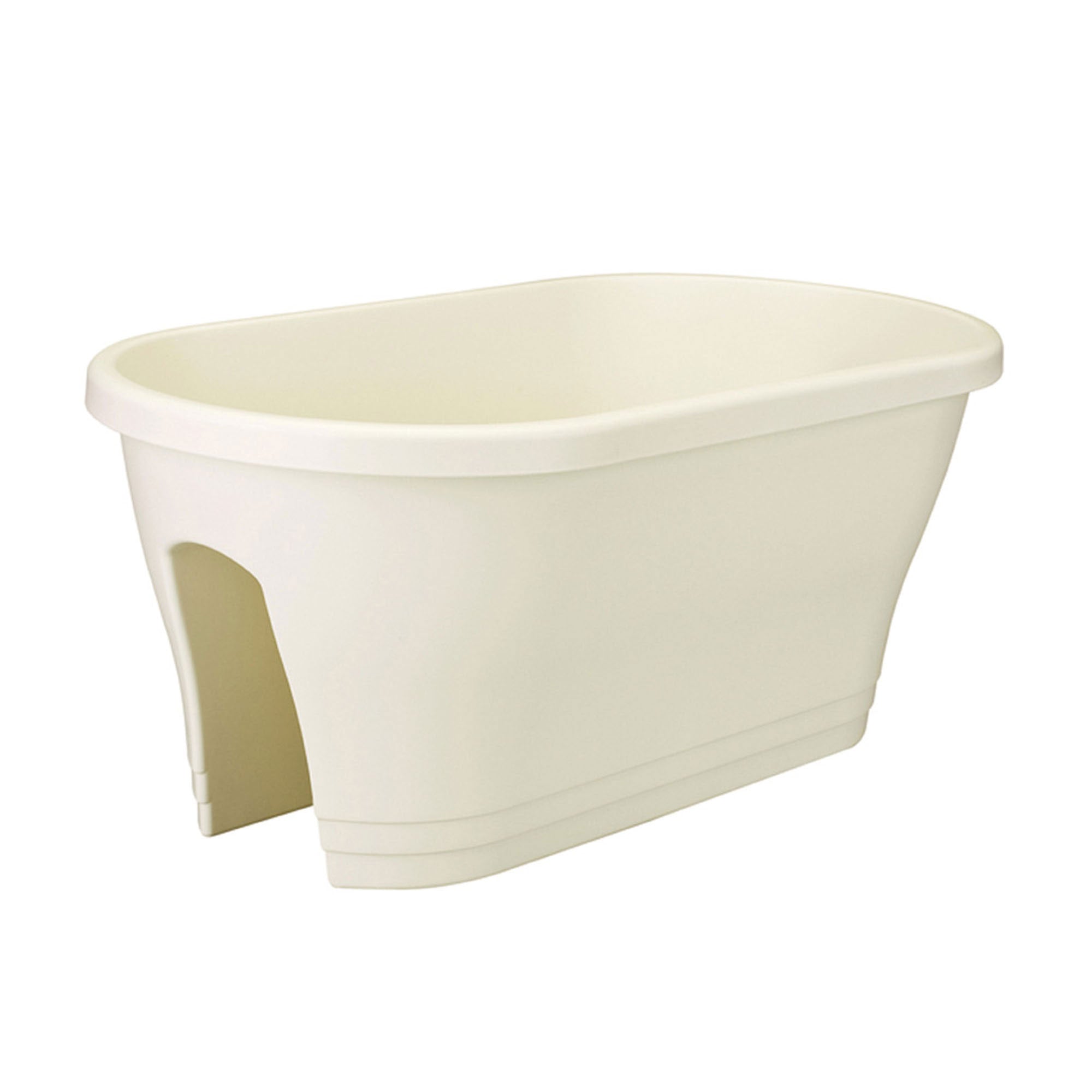 Elho Balkonkasten Corsica Flower Bridge oval weiβ - Außentopf kaufen