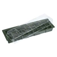Nature Fensterbank-Anzuchtkasten aus Kunststoff grün