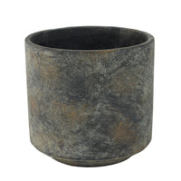 TS Blumentopf 0 rund gold-grau - Innentopf