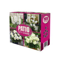 40x Blumenzwiebeln - Mischung 'Patio City Garden White' weiβ
