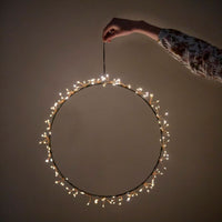 Weihnachtsbeleuchtung Kranz inkl. LED-Leuchten